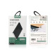 Зовнішній акумулятор Power bank 12000mAh Boro JS-33