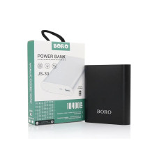 Зовнішній акумулятор Power bank 10400mAh Boro JS-30