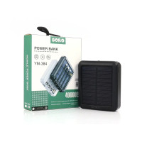 Зовнішній акумулятор (power bank) 40000mAh (10000mAh) Boro YM-384