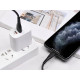 Кабель для заряджання USB - Lightning Borofone BX37 Wieldy