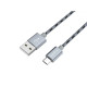 USB кабель- micro USB Borofone BX24 Ring Current