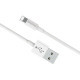 Кабель для заряджання USB - Lightning Borofone BX22 Bloom