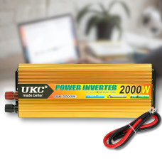 Перетворювач напруги інвертор UKC SSK-2000W з 12 на 220 В