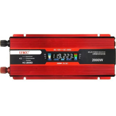 Перетворювач інвертер AC/DC 2000Вт 12В LCD KC-2000D