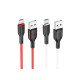 Кабель для заряджання телефону USB - micro USB Borofone BX63 Charming