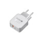 Зарядний пристрій 220В 2,4А QC3.0 USBx1 51-3