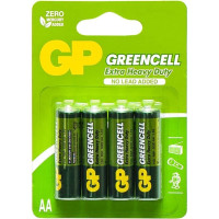 Сольова пальчикова батарея GP Greencell 15G-UE4 R6P AA GP-000133 в упаковці 8 шт