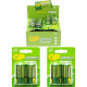Сольова пальчикова батарейка на 1.5В GP Greencell 13G-U2R20D GP-000089 в упаковці 2 шт