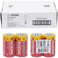 Батарейка сольова на 1.5V KODAK R20 у спайці 2 шт 410396 в упаковці 4 шт