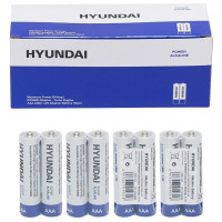 Батарейка на 1,5V HYUNDAI LR03 AAA Shrink 2 у блістері по 2 шт Alkaline 7006004 в упаковці 40 шт