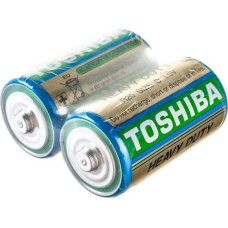 Батарейка сольова на 1.5V у спайці 2 шт Toshiba R20 KG-SL(B) SP2TC T-152596 в упаковці 4 шт