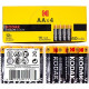 Пальчикова батарейка на 1,5V у спайці по 4 шт KODAK Alkaline R-06 AA в упаковці 60 штук