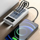 Power bank Kamry 30000 mAh K-300 із сонячною панеллю та 4 вбудовані кабелі павер банк