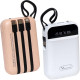 Портативний зарядний пристрій з ліхтариками 002 Power Bank 50000 mAh