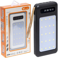 Портативний зарядний пристрій, LED фонарик 039 Power Bank 50000 mAh