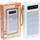 Портативний зарядний пристрій, LED фонарик 039 Power Bank 50000 mAh