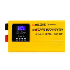 Гібридний сонячний інвертор із чистою синусоїдою RAGGIE RGH-1000W 12 V Інвертор із розділеною фазою із захистом