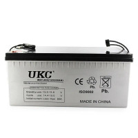 Гелевий побутовий акумулятор UKC на 200 Ah 12V GEL Battery