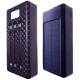 Потужний портативний Rowerbank UKC 8058 Solar Charger 60 000MAh, з сонячною панеллю, кабелями та ліхтариком