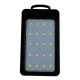 Повербанк на сонячній зарядці з ліхтариком та компасом Power Bank Solar Charger JS-65 30000 mah