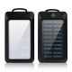Повербанк на сонячній зарядці з ліхтариком та компасом Power Bank Solar Charger JS-65 30000 mah