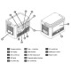 Портативна зарядна станція EP-JB 1000W-P 12V/50Ah (LiFePO4) із сонячною панеллю 18V 100W