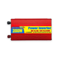 Перетворювач напруги інвертор 2000W з 12V на 220V