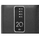 Power Bank з електронним екраном з набором кабелів KP KP-27 20000mAh Зовнішній акумулятор для заряджання