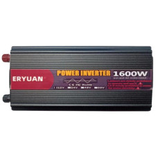 Інвертор для автомобільних акумуляторів 12V 220V 1600W Перетворювач напруги для квартири чистий синус