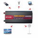 Інвертор для автомобільних акумуляторів 12V 220V 1600W Перетворювач напруги для квартири чистий синус