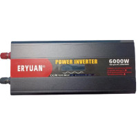 Інвертор для автомобільних акумуляторів 12V 220V 6000W Перетворювач напруги для квартири чистий синус