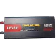 Інвертор для автомобільних акумуляторів 12V 220V 6000W Перетворювач напруги для квартири чистий синус