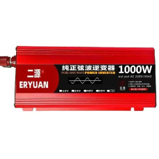 Перетворювач із чистою синусоїдою AC/DC 12v та вольметром на 1000W Автомобільний перетворювач 12 – 220 Вт