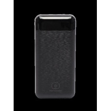 Акумуляторна батарея Power Bank з дисплеєм для заряджання телефону на 20000 мАг WUW-Y111 Чорний