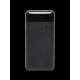 Акумуляторна батарея Power Bank з дисплеєм для заряджання телефону на 20000 мАг WUW-Y111 Чорний
