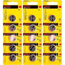 Плоскі батарейки 3V у вигляді таблетки Kodak max CR 2025 на блістері 5 шт 411560/30411562 в упаковці 20 шт