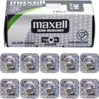 Плоскі батарейки 1.55V для годинника у вигляді таблетки MAXELL SR621SW 1PC EU MF 18292700 в упаковці 10 шт