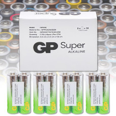 Пальчикова батарея на 1.5V GP 24АЕВ-2S2 Alkaline mini GP-218019 Упаковка 10 шт.