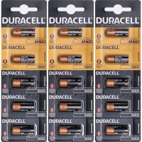 Батарейки міні-бочонок по 5 штук на 12V на блістері Duracell MN21 в упаковці 5 шт