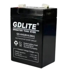 Універсальна акумуляторна батарея Gd-Lite 6V 4.0Ah GD-645 6V 4.0Ah