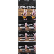 Пальчикова батарея на 1,5V по 2 штуки на блістері Duracell LR-03 ААА в упаковці 12 шт