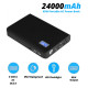 УМБ для ноутбука та телефону 24000 mAh 85W Зовнішній акумулятор для ноутбука Portable AC Power Bank