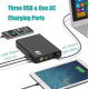УМБ для ноутбука та телефону 24000 mAh 85W Зовнішній акумулятор для ноутбука Portable AC Power Bank