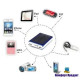 Power Bank 50000 mAh Повербанк із сонячною батареєю Led панеллю і ліхтарем має два USB-виходи