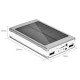Power Bank 50000 mAh Повербанк із сонячною батареєю Led панеллю і ліхтарем має два USB-виходи