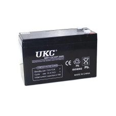 Акумулятор свинцево-кислотний UKC WST-7.2 12V 7.2Ah Акумуляторна батарея з герметичним корпусом