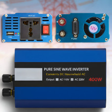 Перетворювач напруги 400W з чистою синусоїдою 12V-220V AC/DC