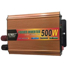 Перетворювач напруги Power Inverter UN-3052​​​​​​​ 500W 12V  Інвертор з активним охолодженням
