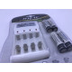 Комплект зарядний пристрій АА JIABAO JB-212 з 4 Акумуляторами Ni-MH AA 1.2V 2500mAh Ni-MH 1.2V 2500mAh