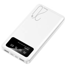 Портативний зарядний пристрій PowerBank на 30000mAh Remax YM-423 Зовнішній акумулятор високої ємності Білий